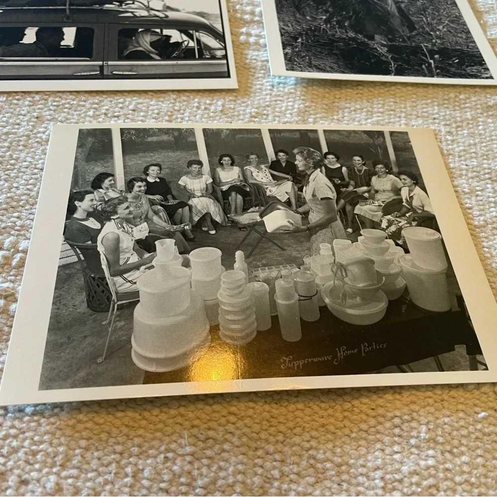 Vintage Black and White Photo Collection ~ Set of 7